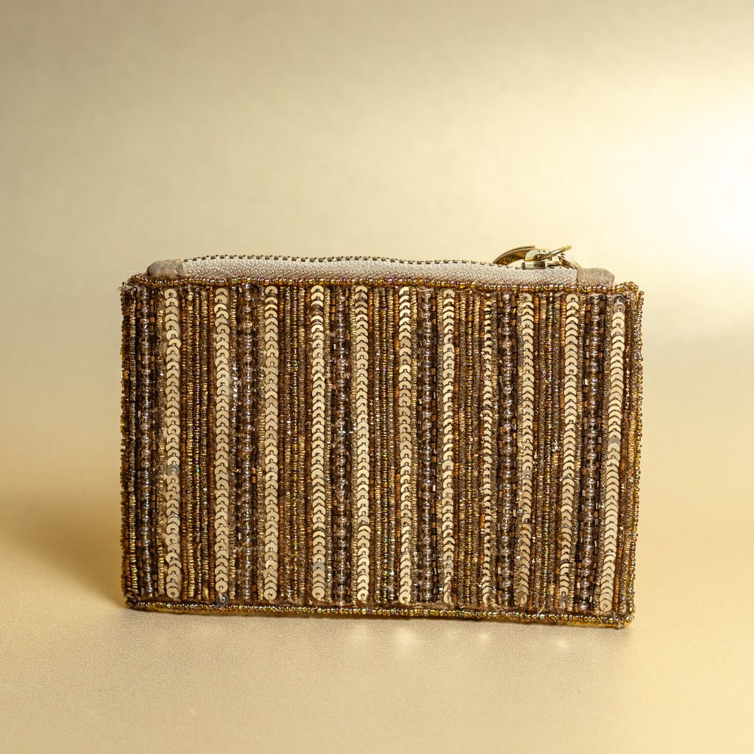 Noor Gold Coin Pouch