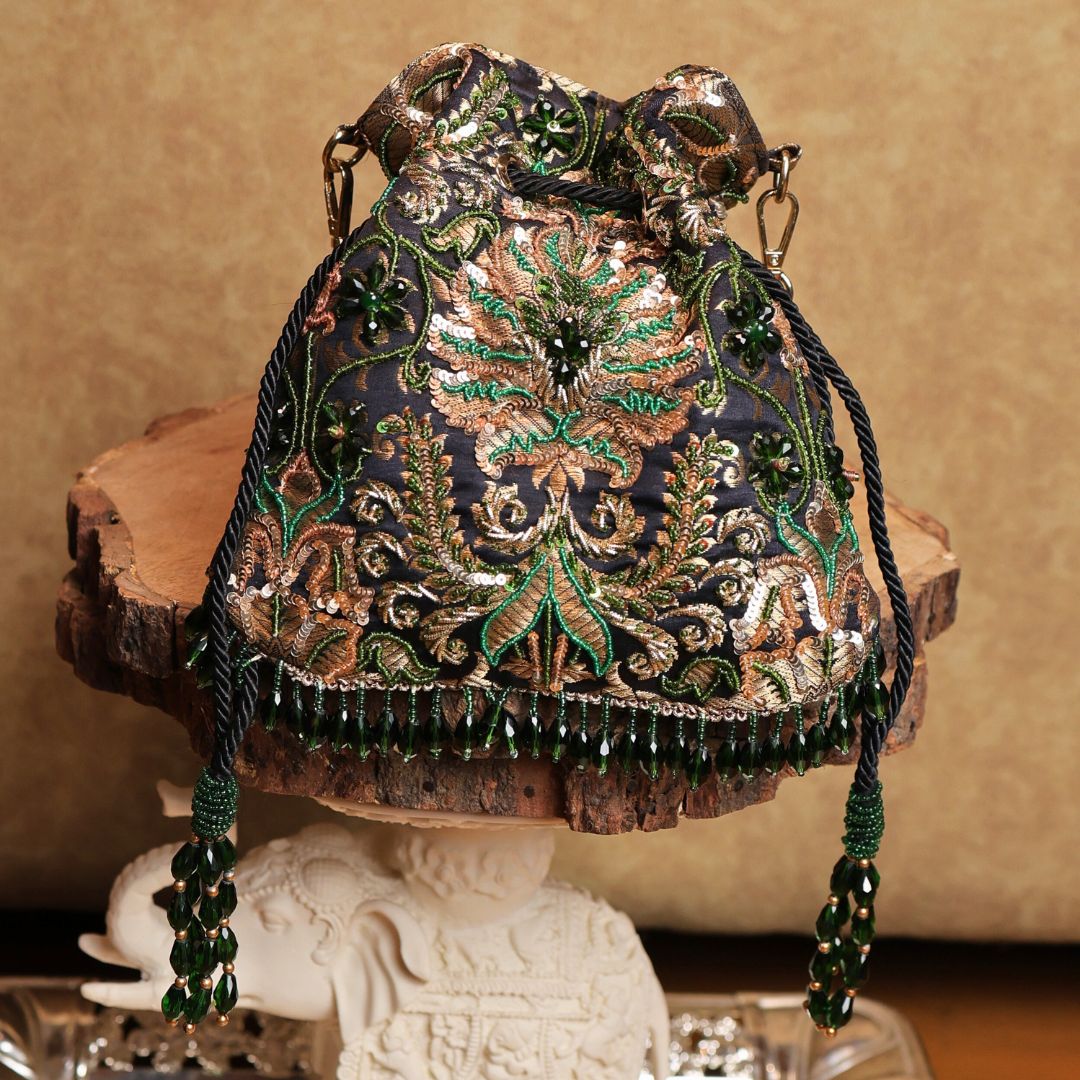 Vanamala Green Potli