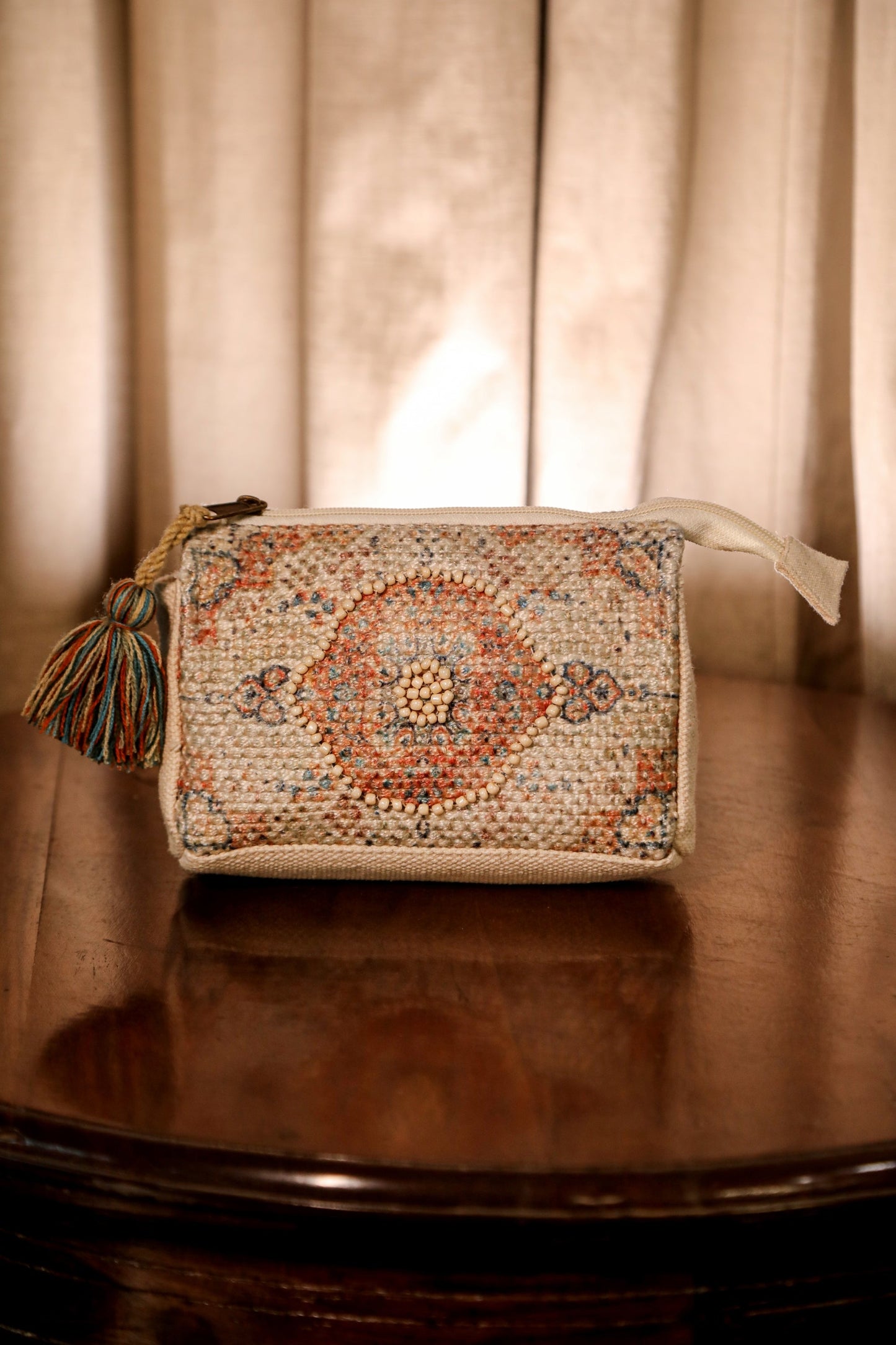 Rome Carpet Small Wristlet