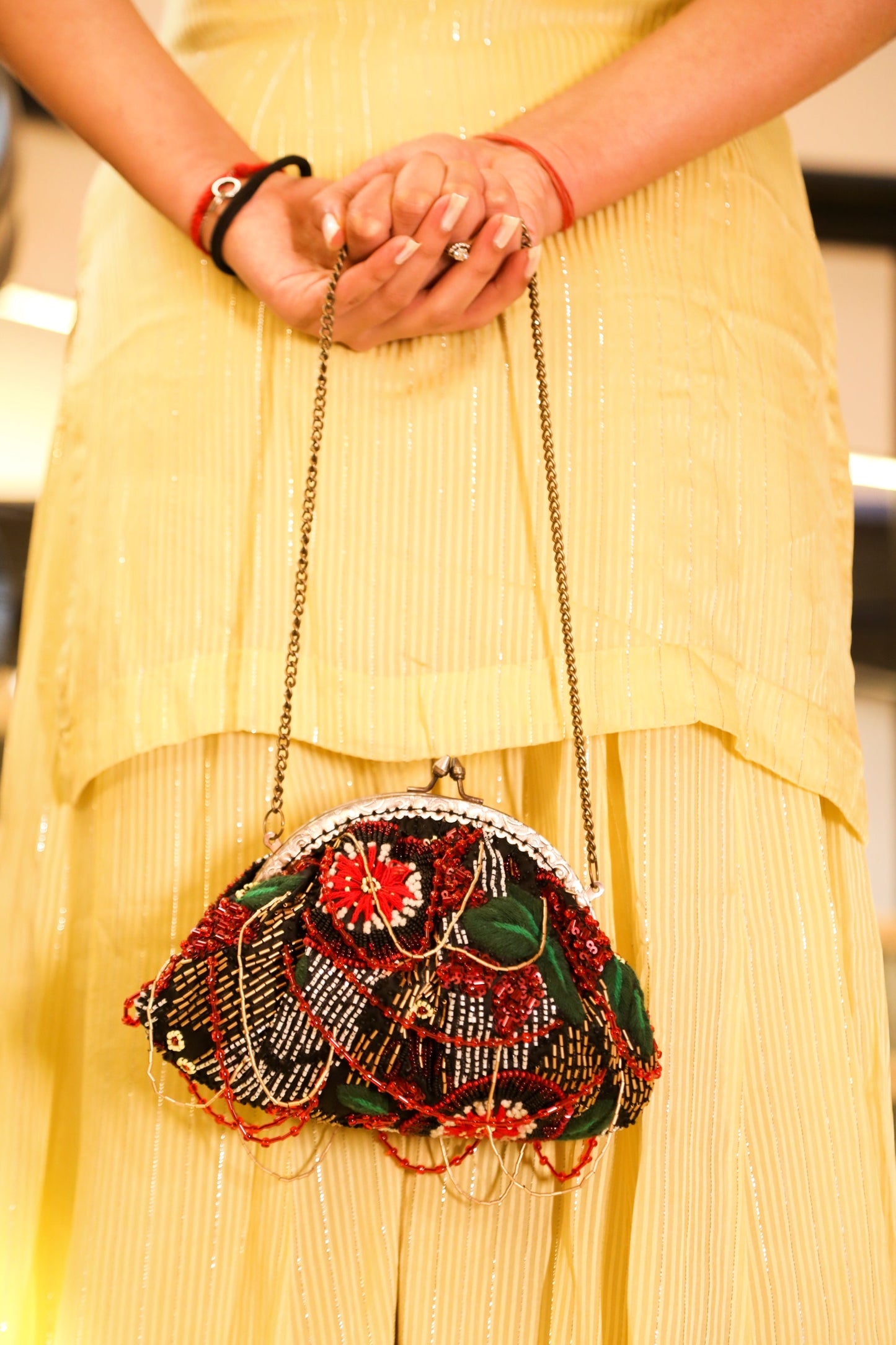 Rosalie Embellish Clutch