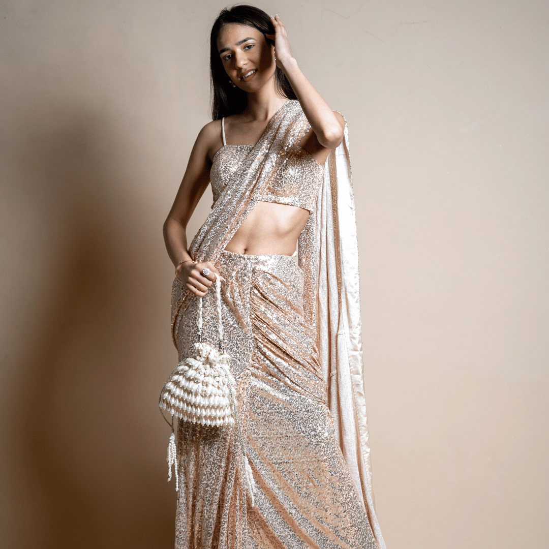 Ethereal Ivory Pearl Potli