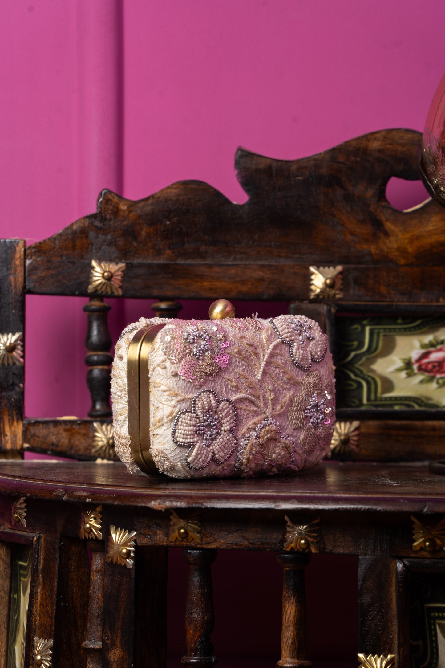 Flora Embellish Clutch