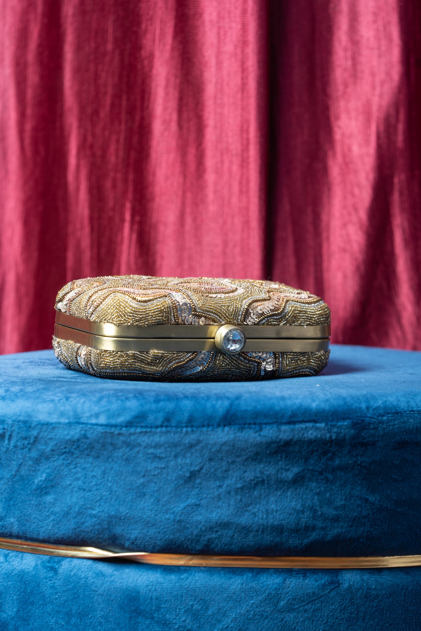 Marley Gold Clutch