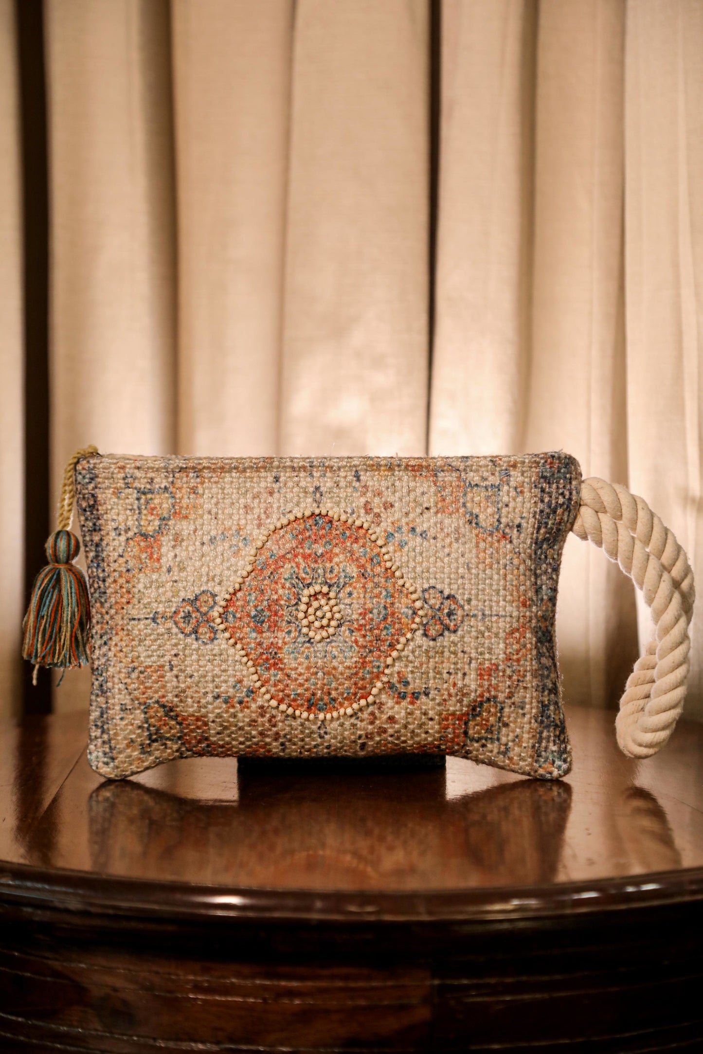 Rome Carpet Wristlet
