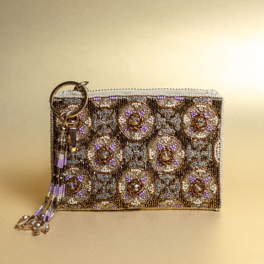 Sierra beaded Coin Pouch
