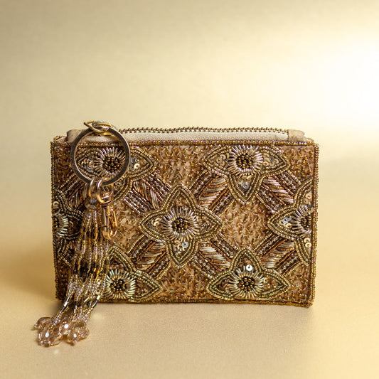 Noor Gold Coin Pouch