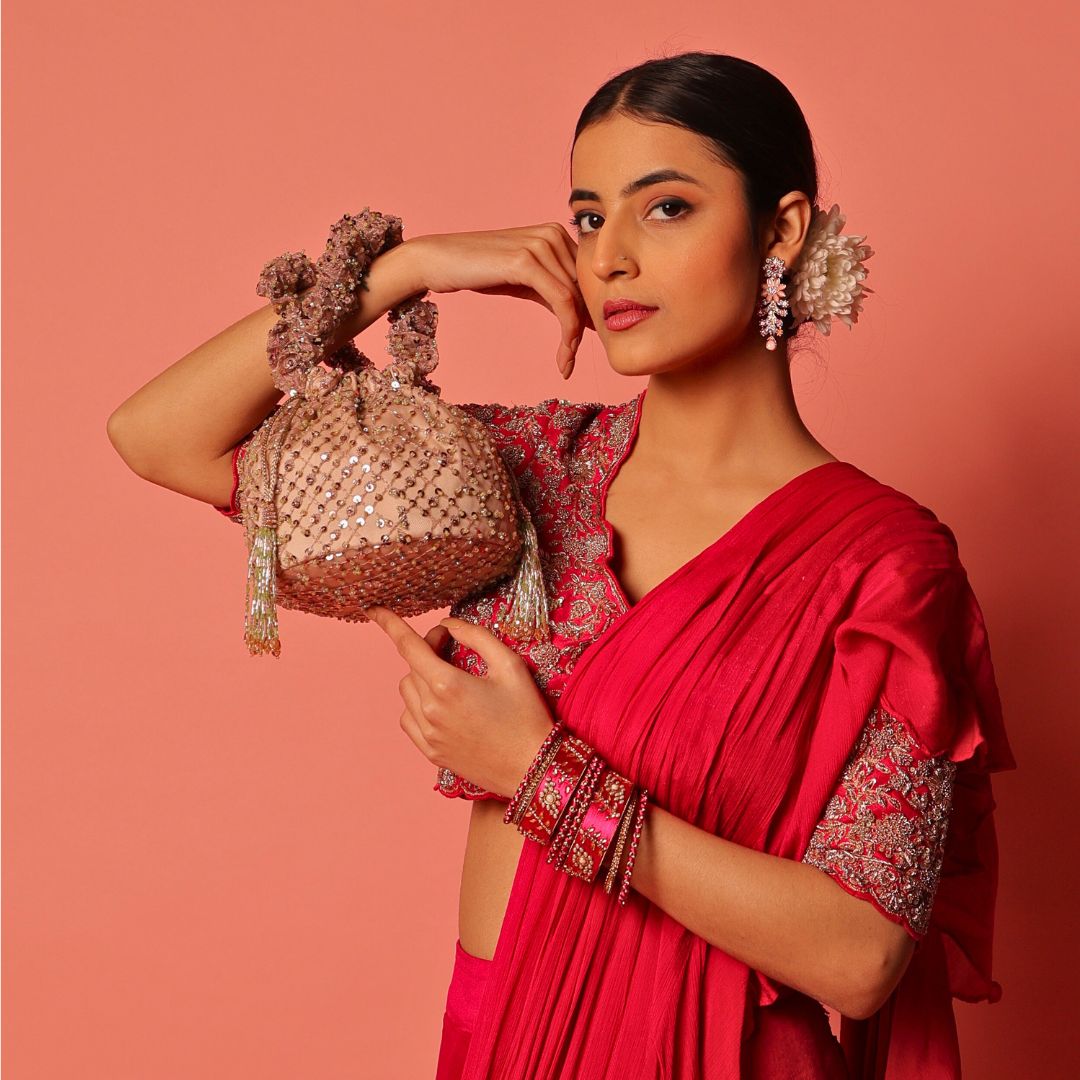 Zohra Champagne Potli