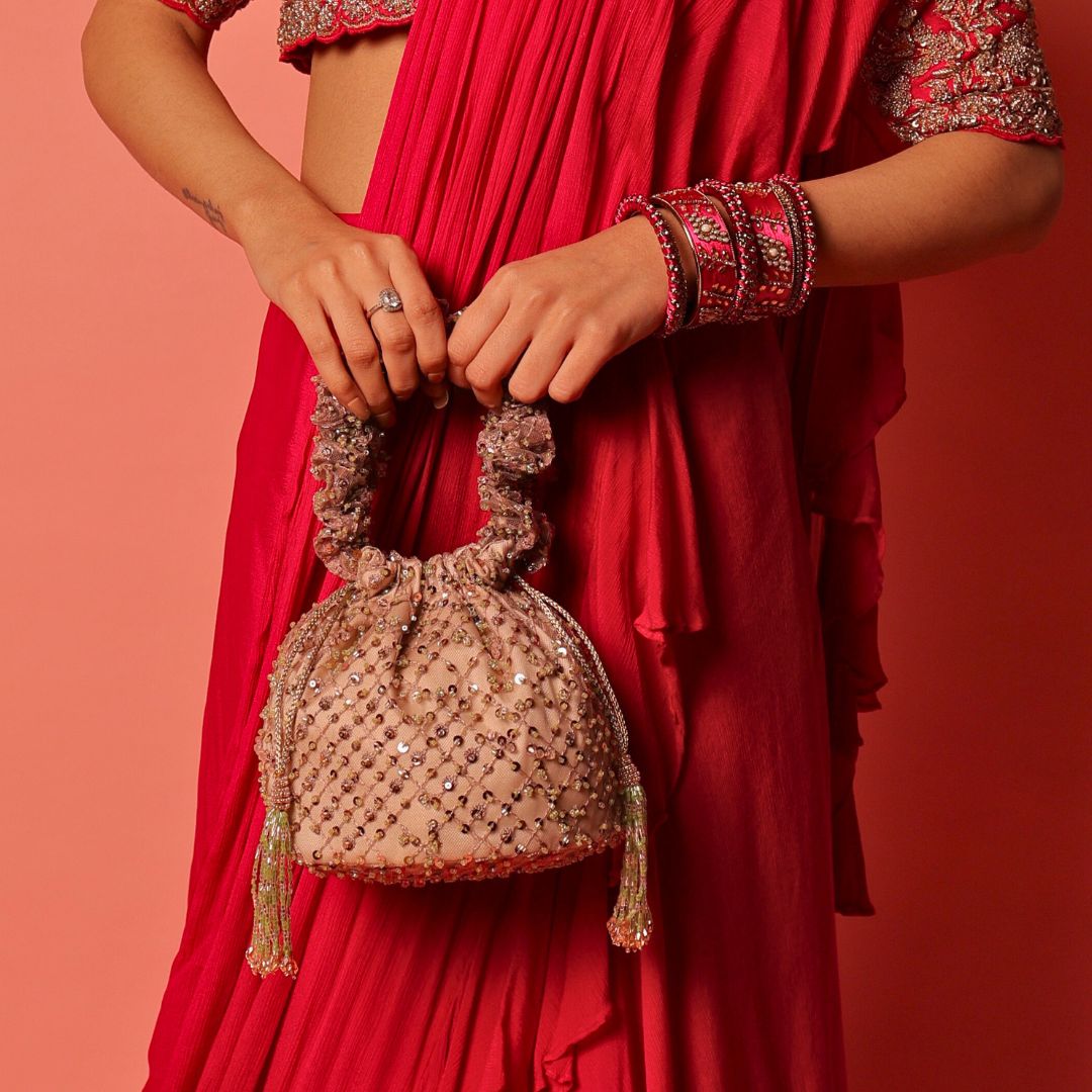 Zohra Champagne Potli