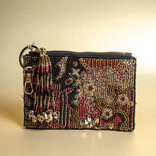 Eden Beaded Coin Pouch