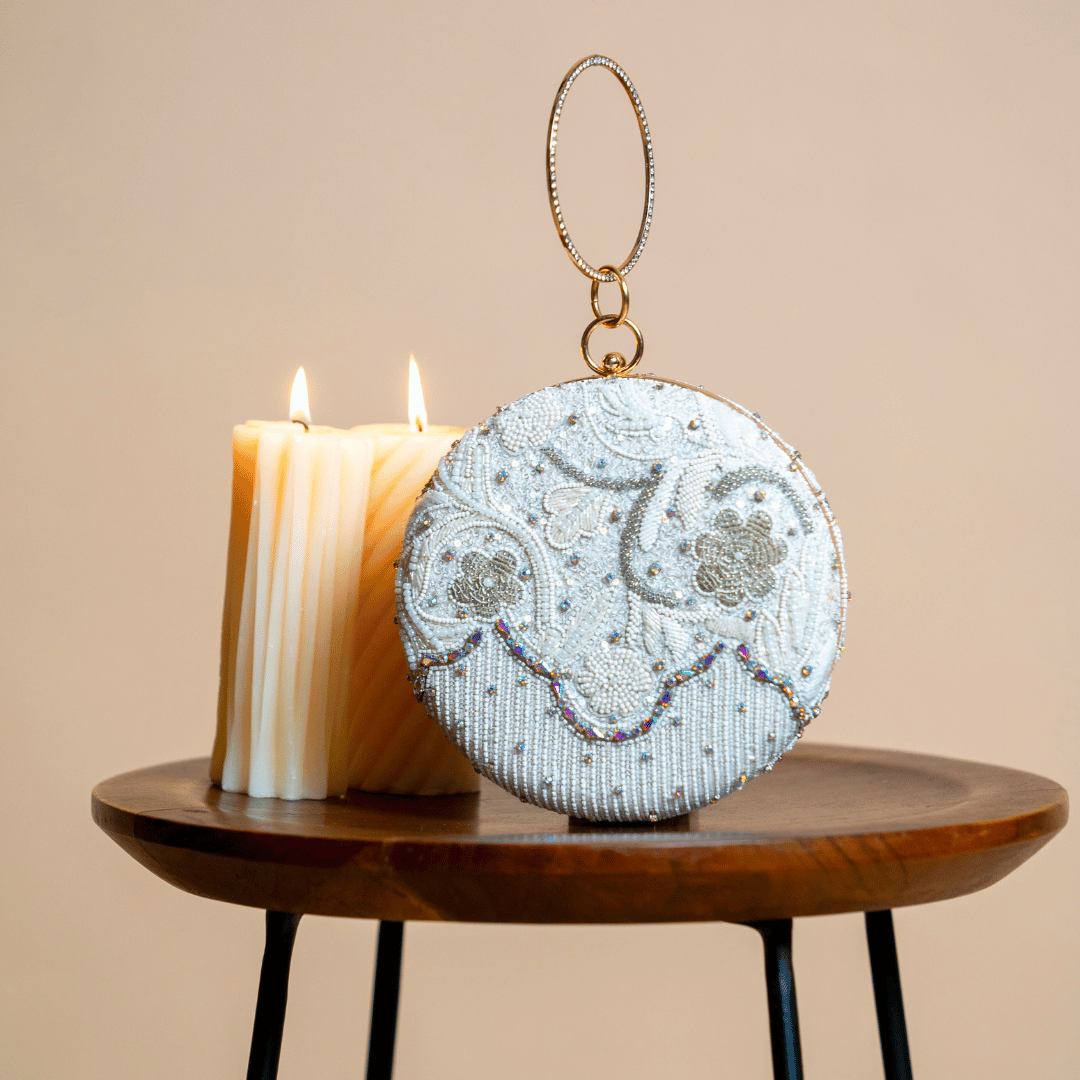 Snowflake Luxe Clutch