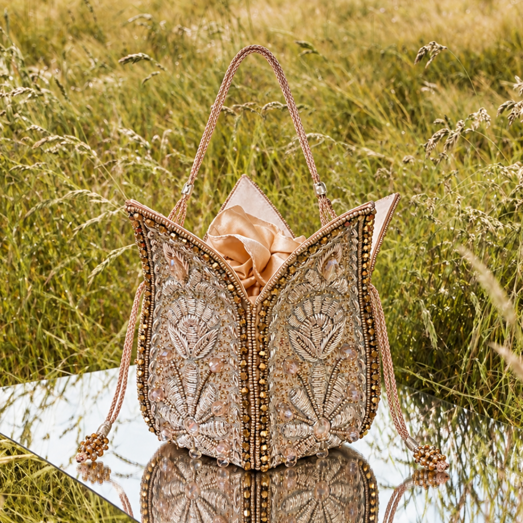 Lotus Éclat Potli-GOLD