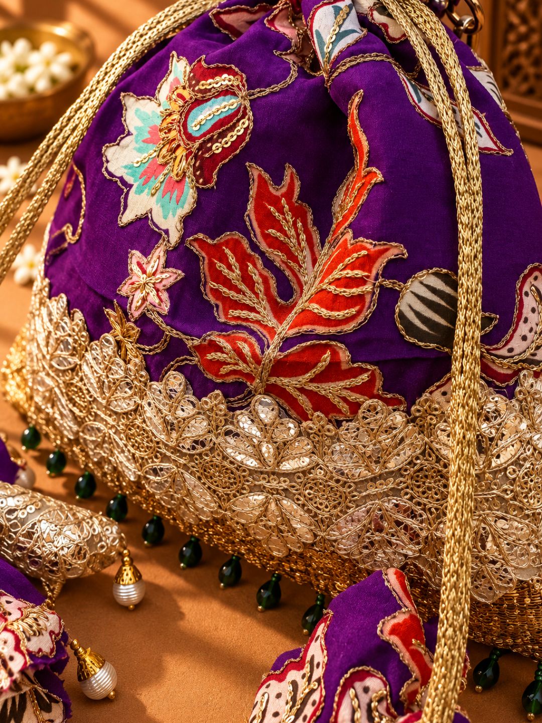 The Mehr Potli-Purple