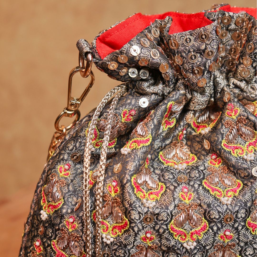 Saanjh Brocade Potli
