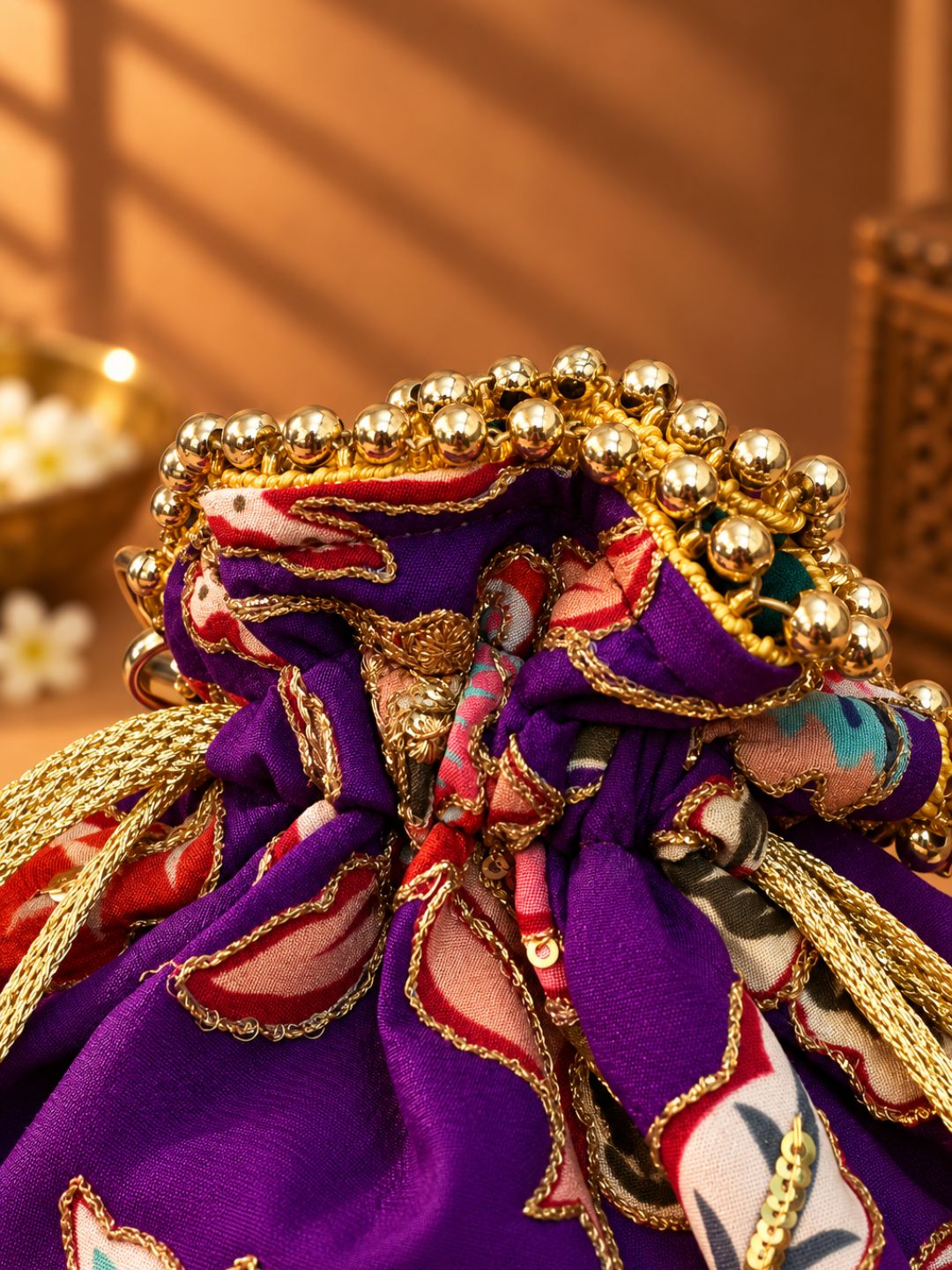The Mehr Potli-Purple