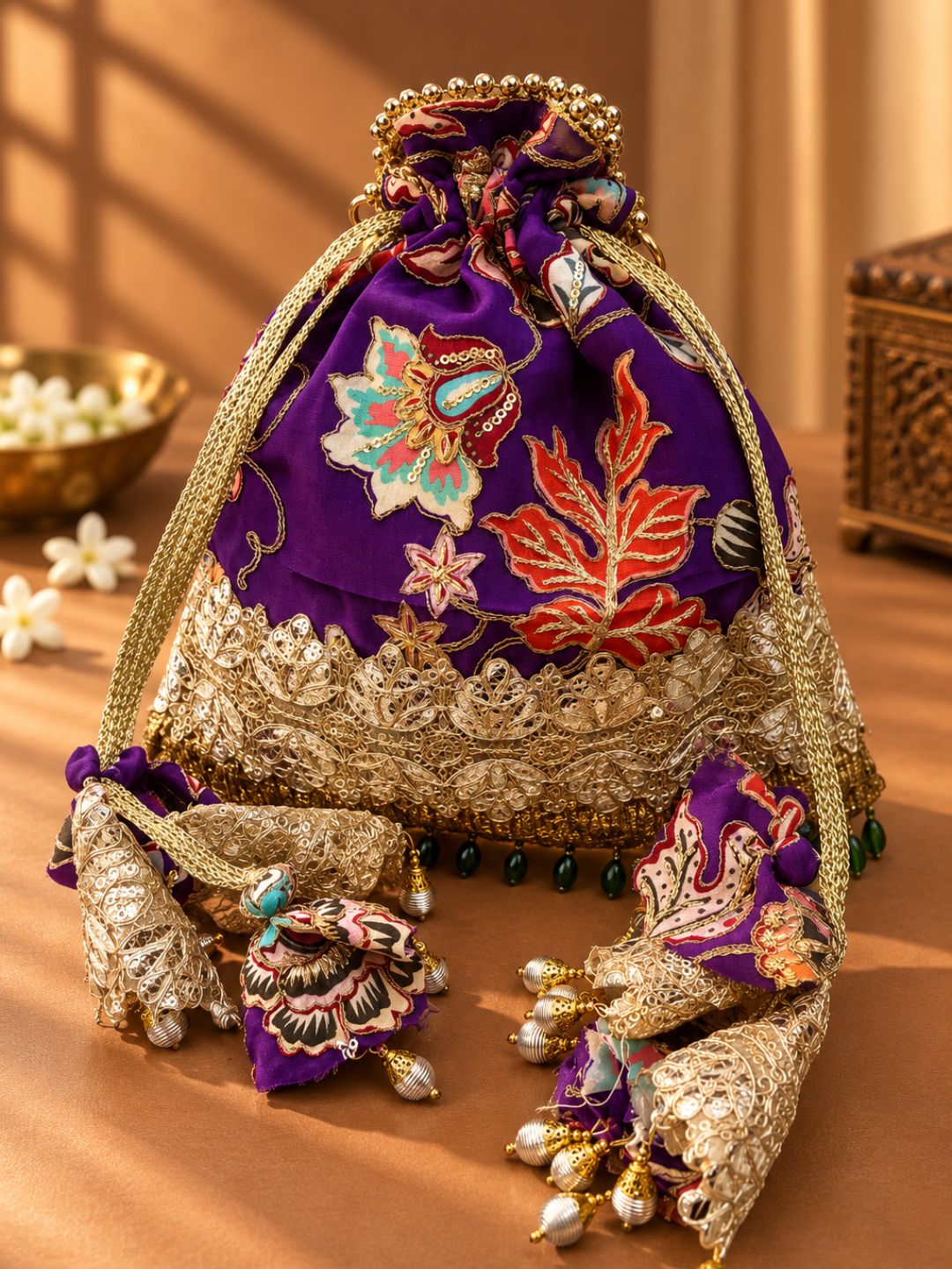 The Mehr Potli-Purple