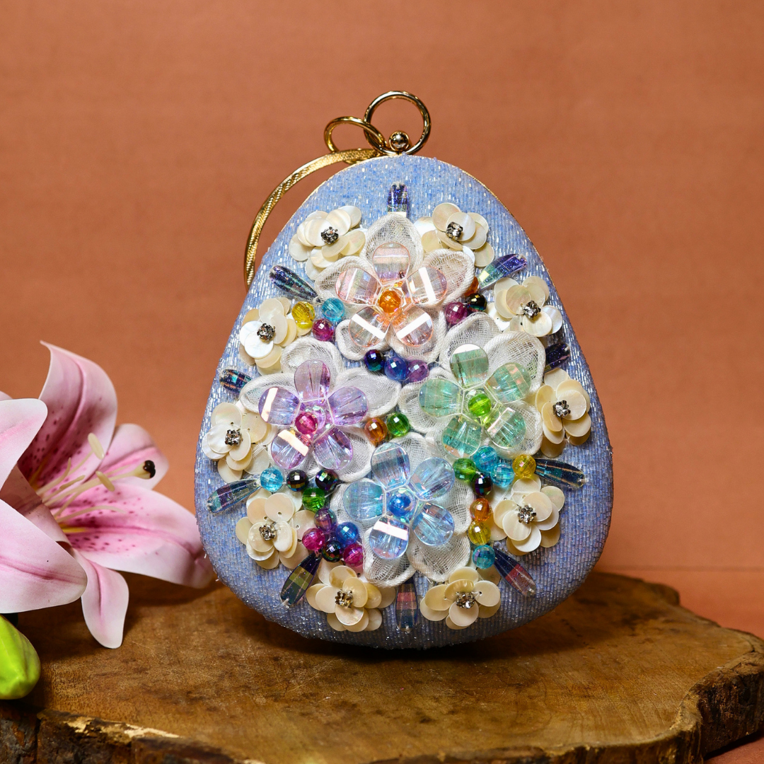 Aurora Bloom Clutch