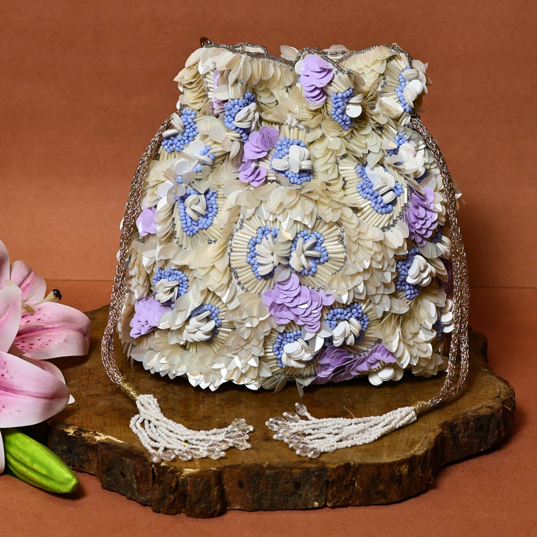 Lilac Frost Potli