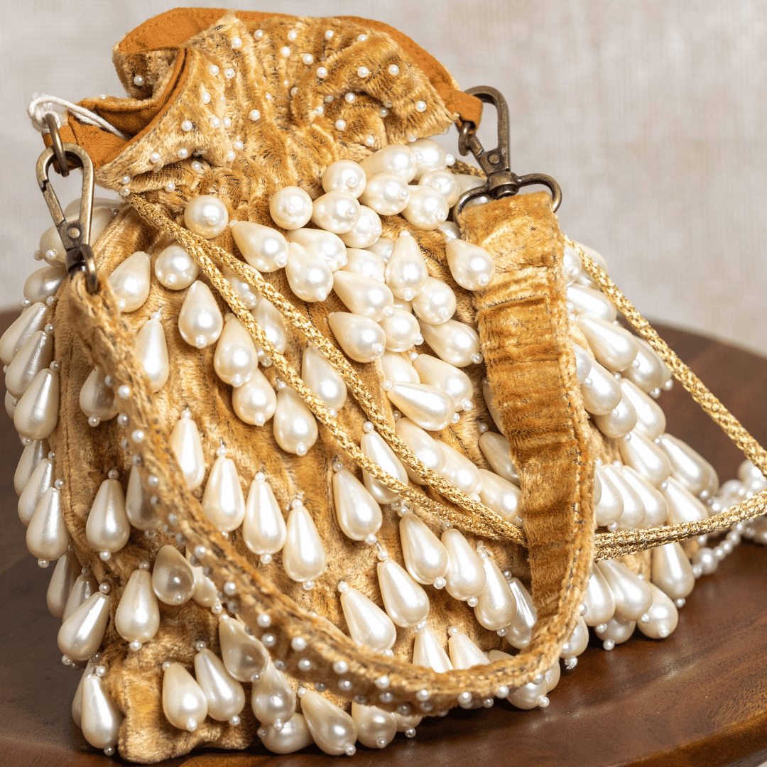 Luxe Gold Bridal Potli