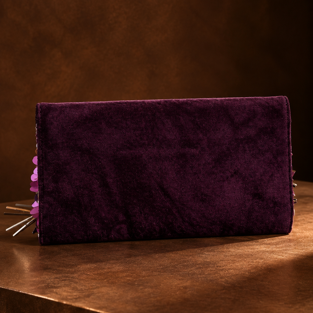 The Aria Handbag-Plum