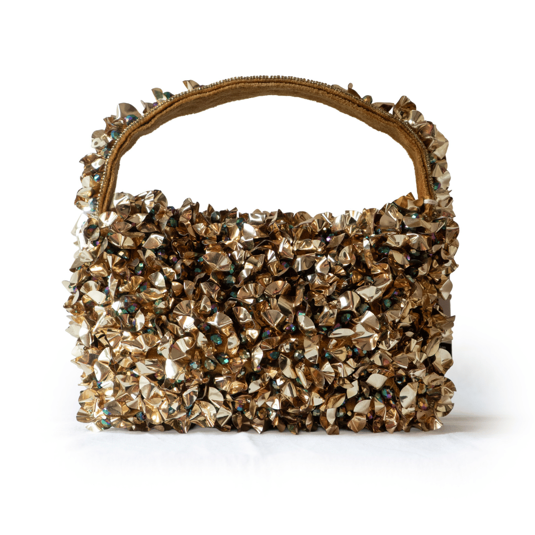 Golden Crater Bag