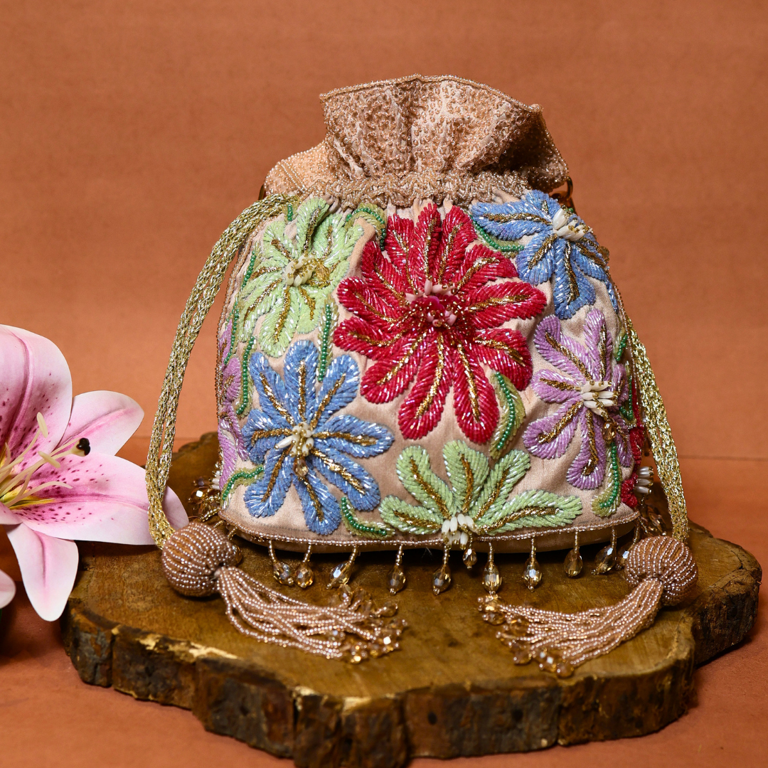 Floral Eden Luxe Potli