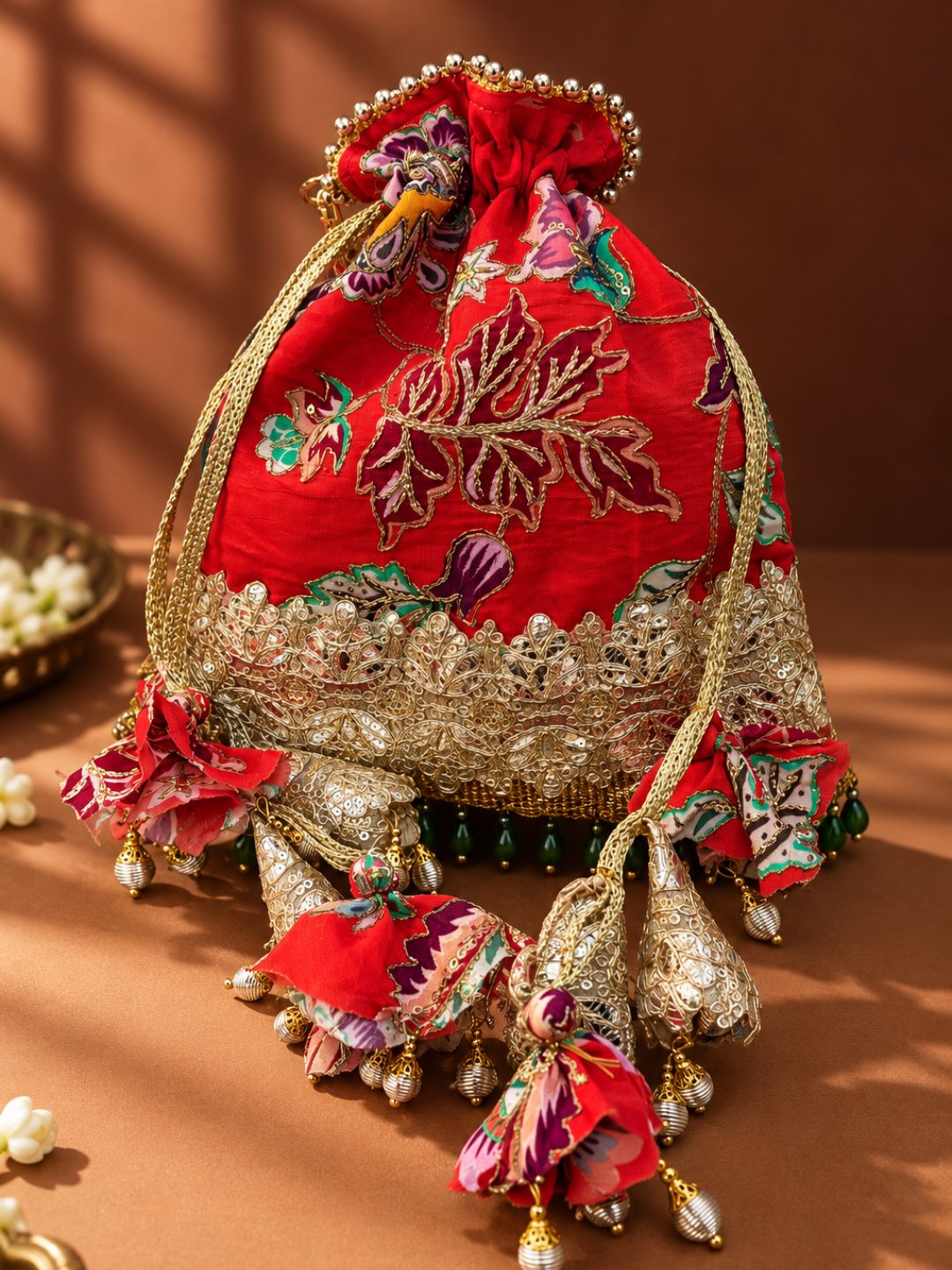 The Mehr Potli-Orange