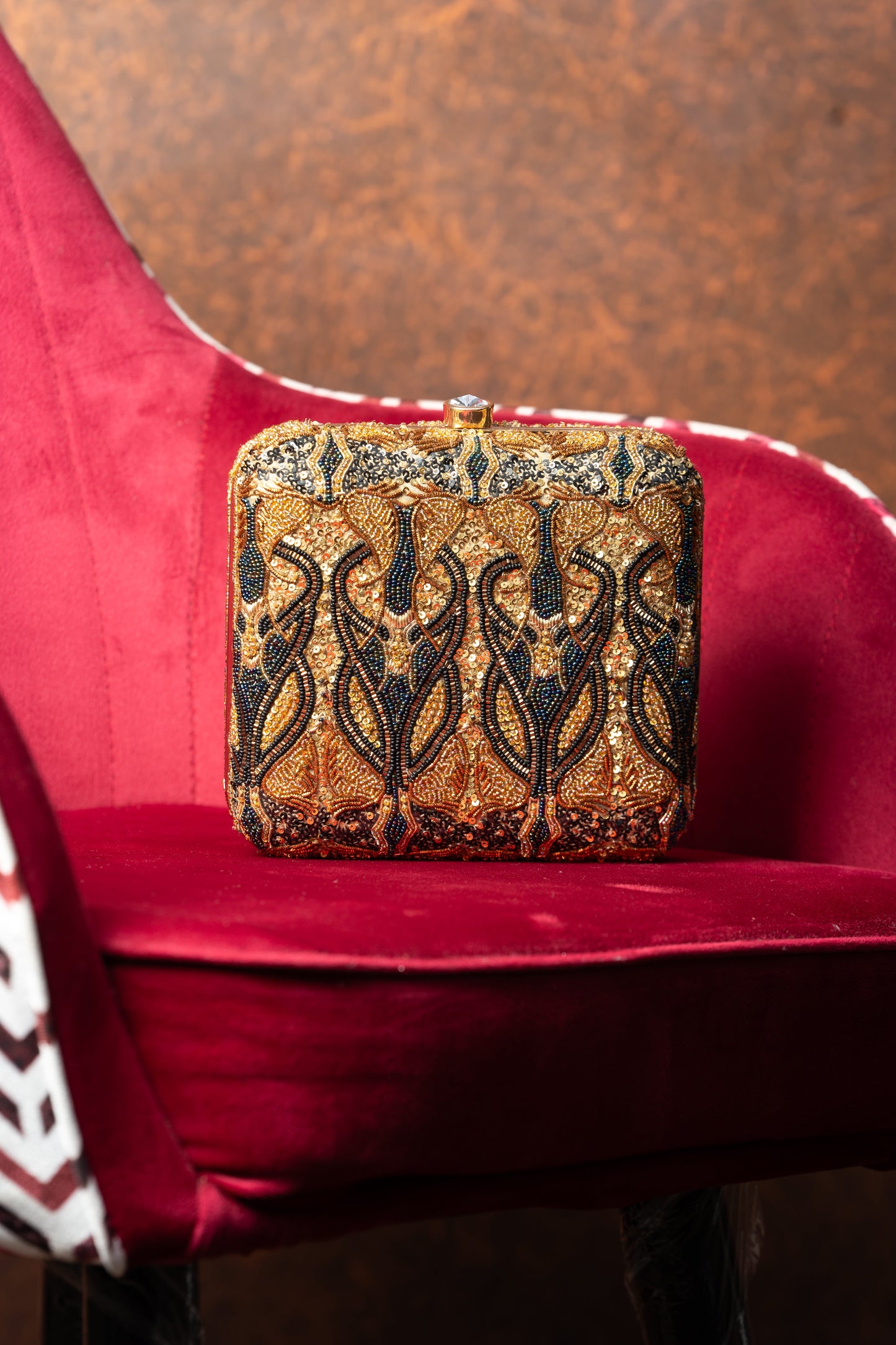Stella Embellish Clutch