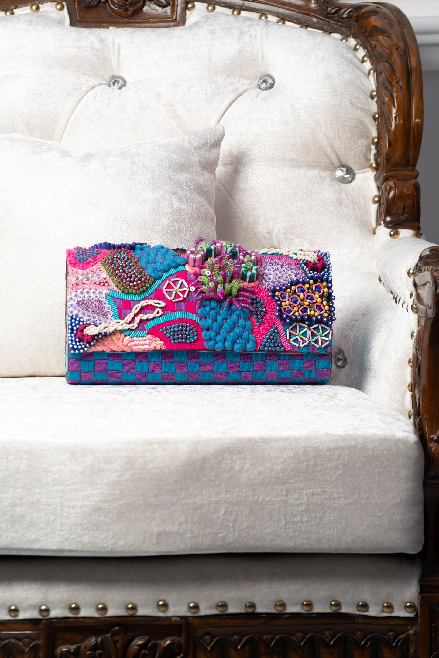 Eva Embellish Clutch