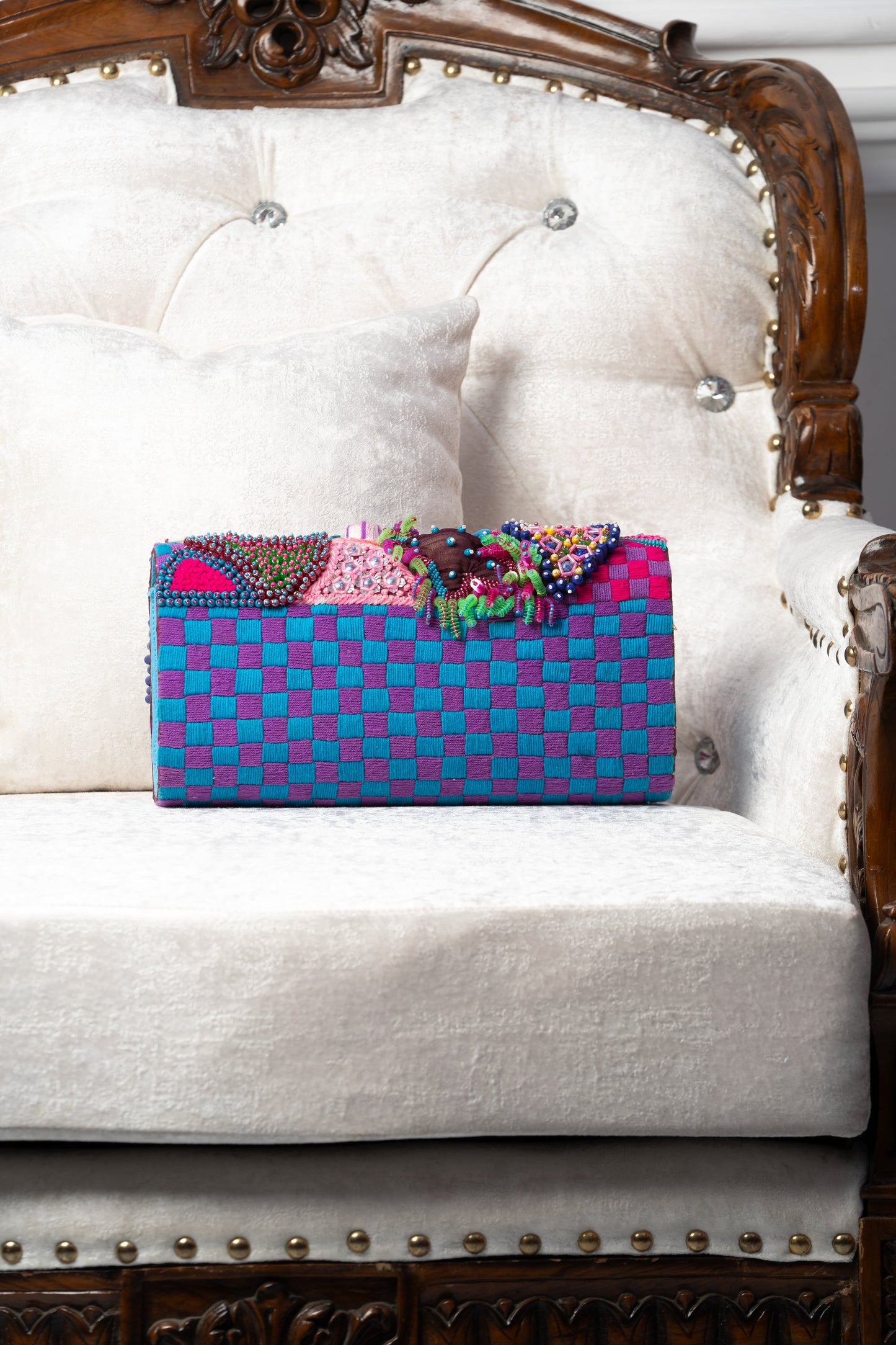 Eva Embellish Clutch