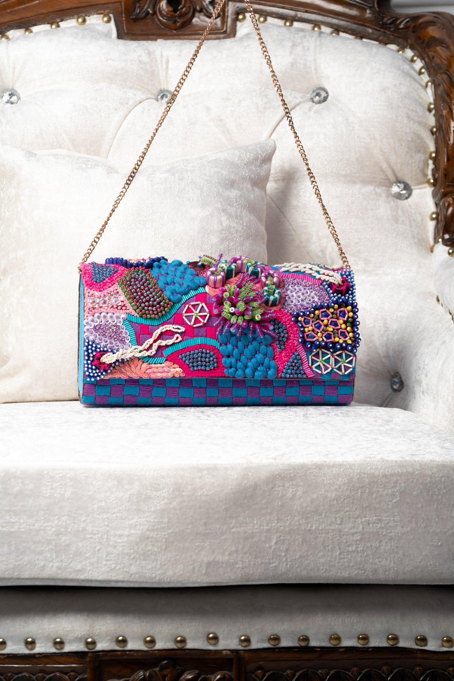 Eva Embellish Clutch