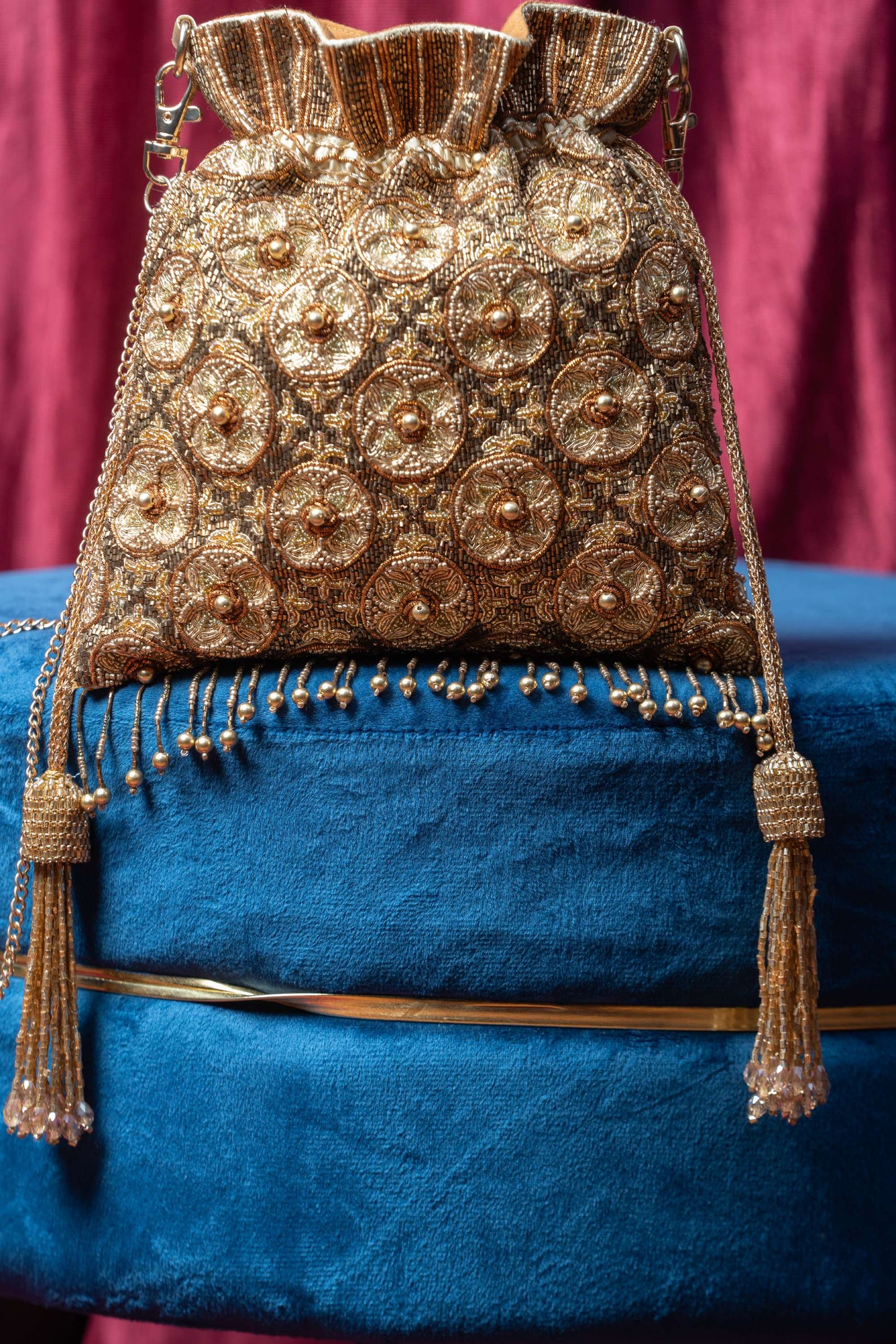 Sierra Beaded Potli