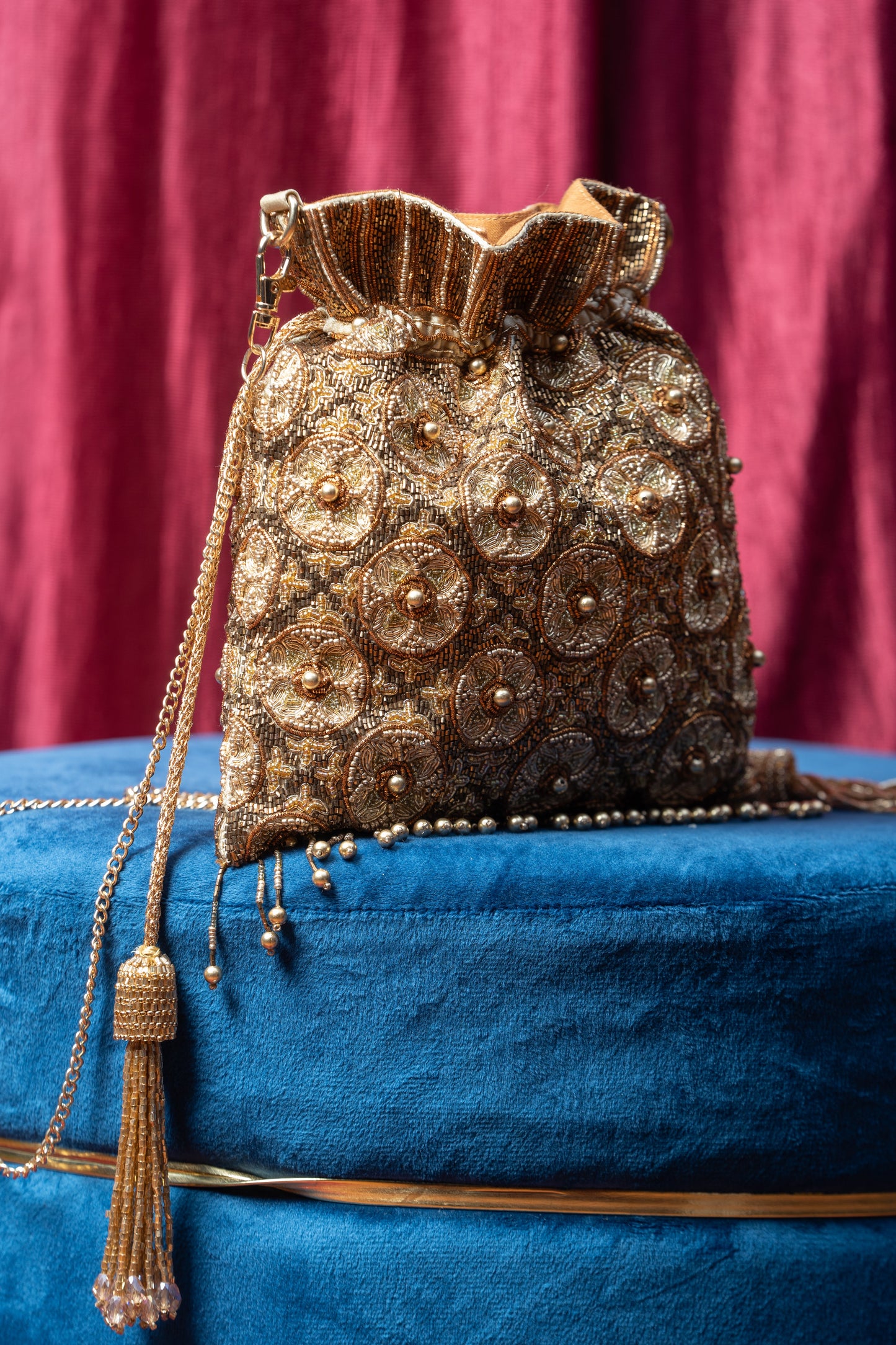 Sierra Beaded Potli
