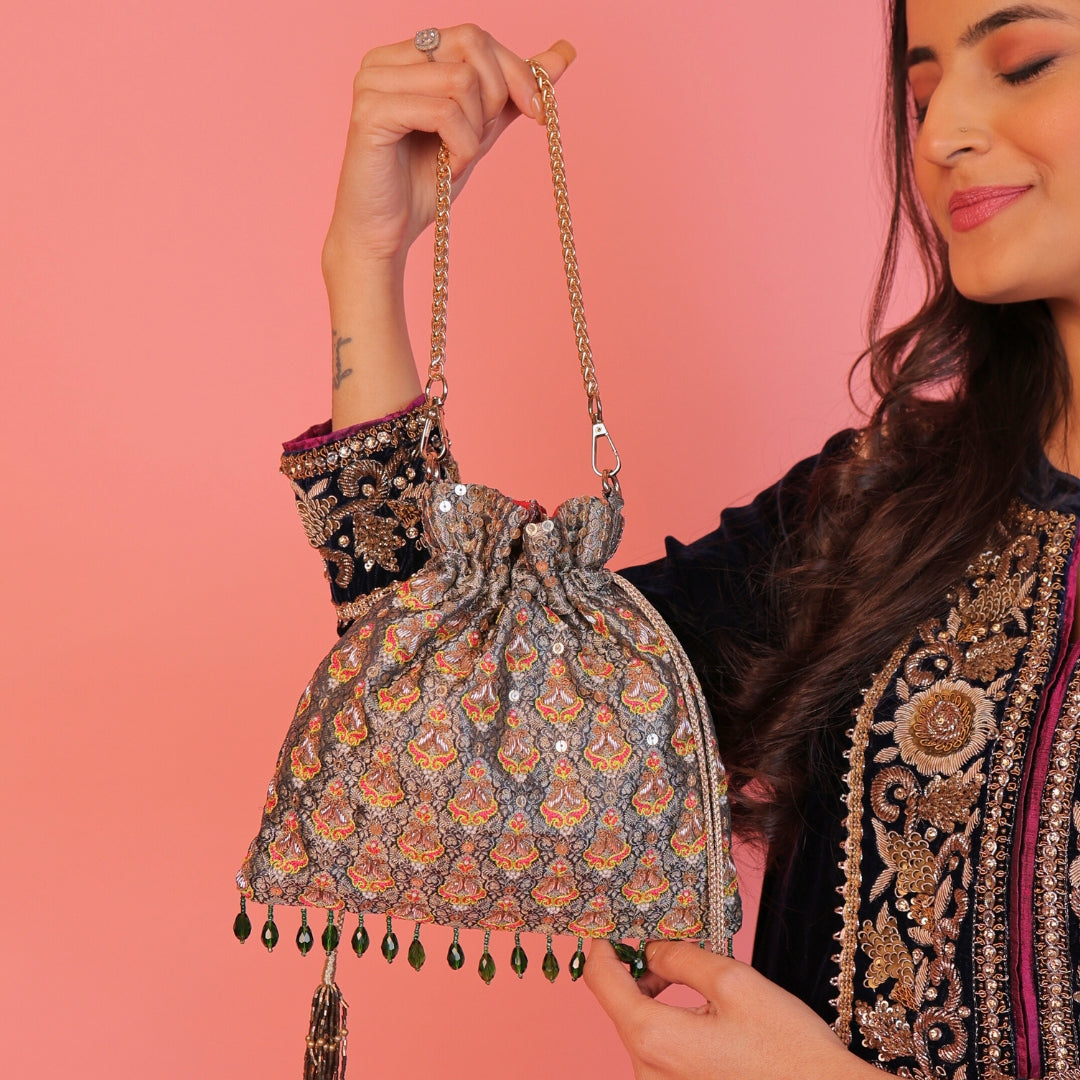 Saanjh Brocade Potli